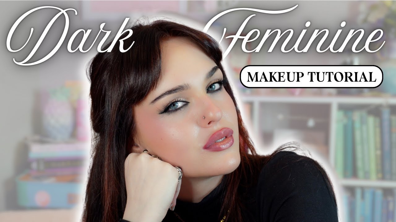 Dark Divine Feminine Makeup Look ☾⋆˚