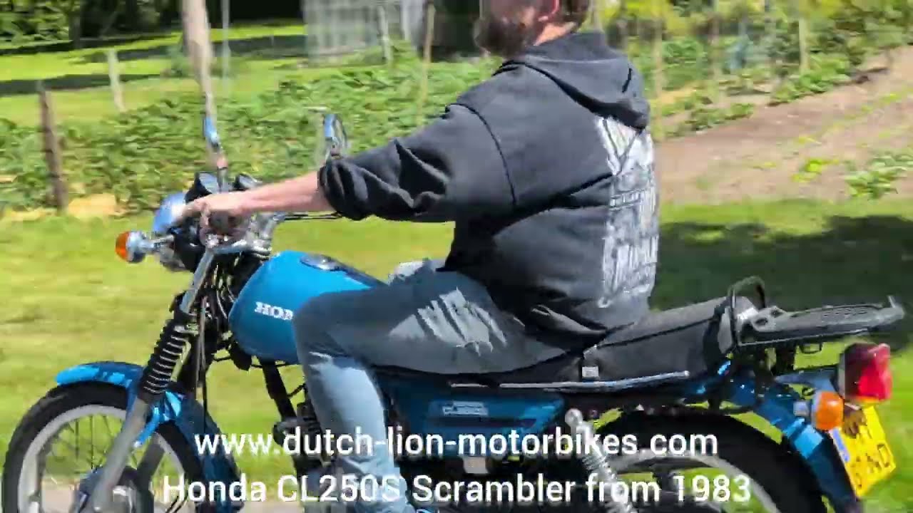 Honda CL250S Scrambler from 1983