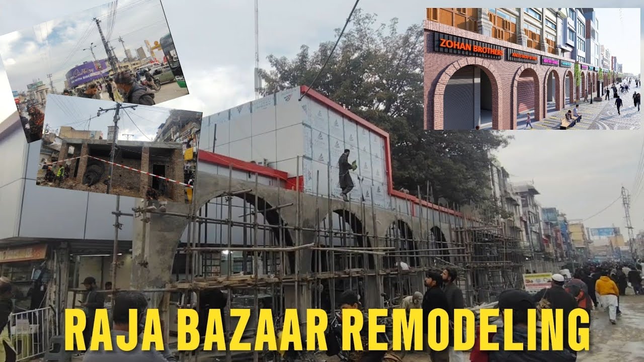 Raja Bazaar Rawalpindi | Beautification And Remodeling | Latest Update | Construction Updates 