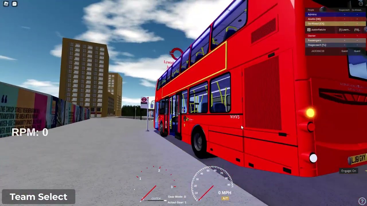 [THRASH] Driving Gemini 2 B5LH On Go Ahead | London & Catford Roblox