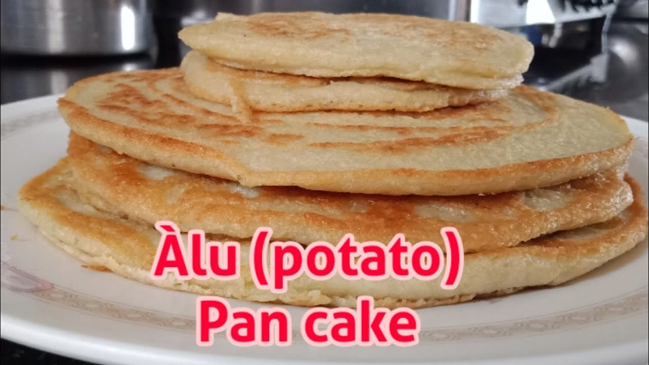 Âlu (potato) Pan cake.. Siam dan awlsam, tui leh hrisel.