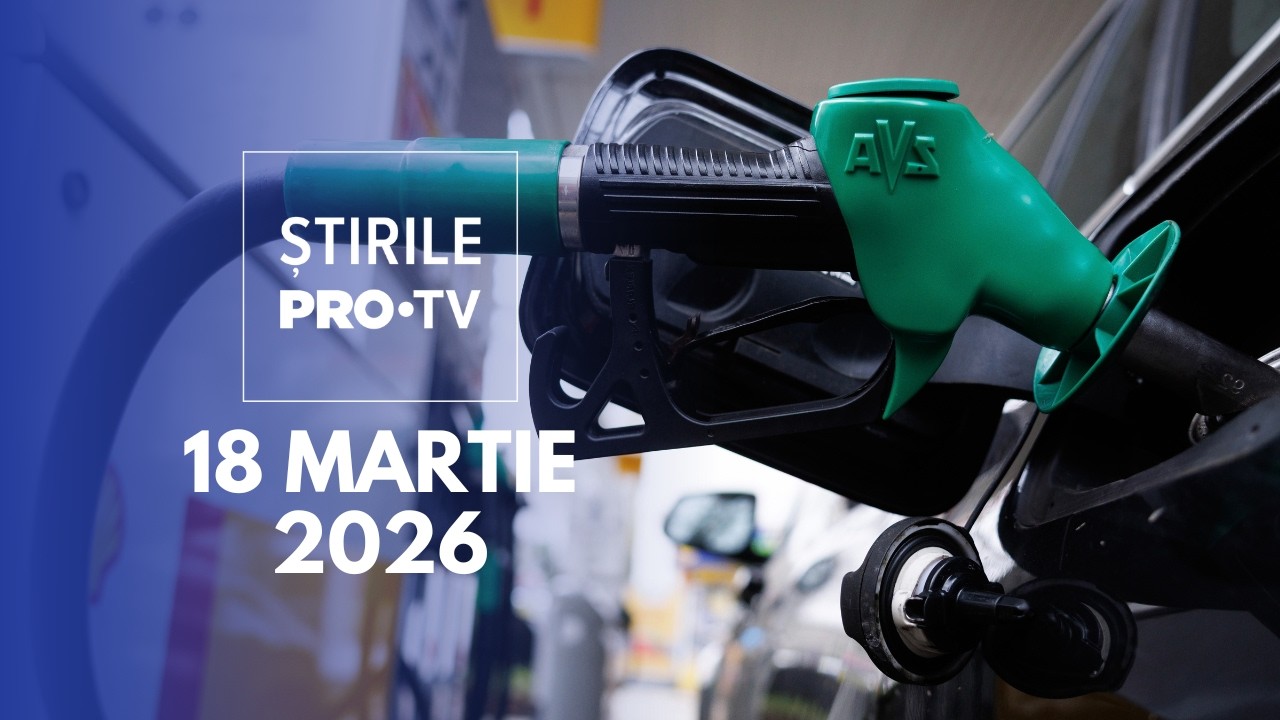 Știrile PRO TV - 18 Martie 2026 | Scumpiri record la carburanți