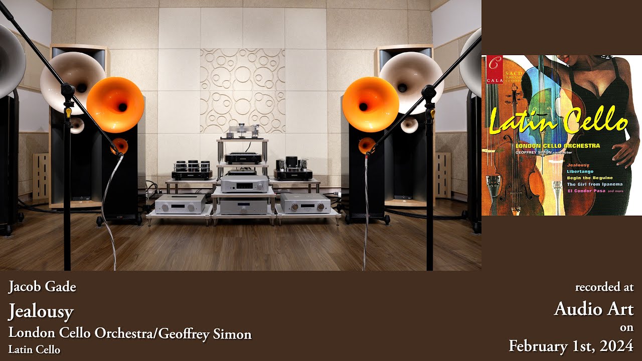 Gade: Jealousy - London Cello orchestra (Avantgarde UNO SD & Esoteric N-05XD Network DAC/Preamp)