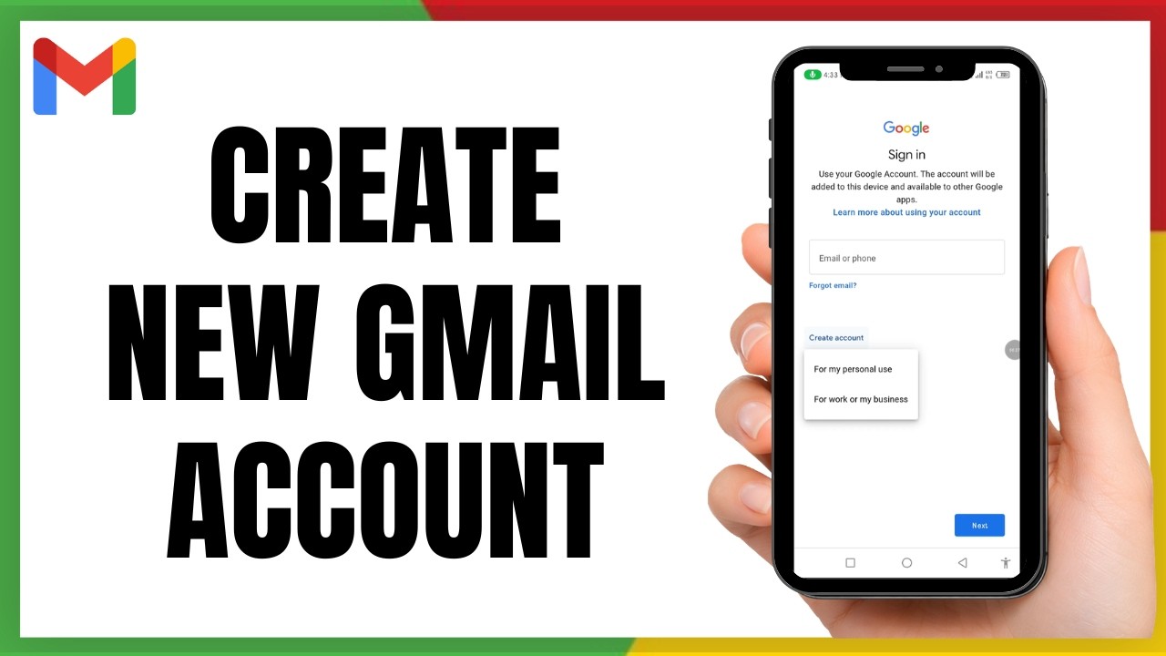 Нужна новая почта? Как быстро создать аккаунт Gmail