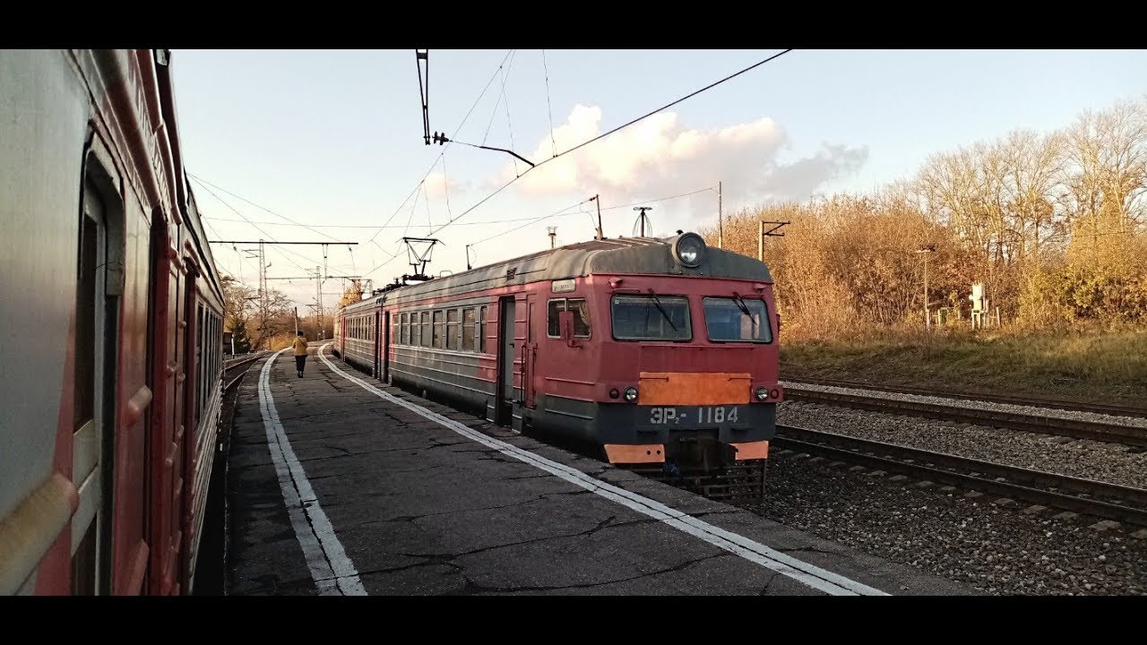 Поездка на ЭТ2Р-0901/ЭР2К-914 по Новомосковску