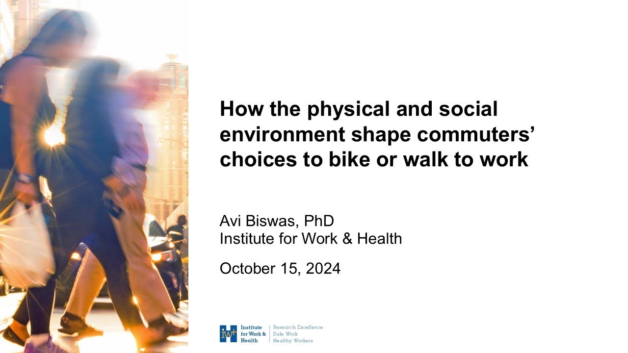 How the physical and social environment shape commuters' choices to bike or walk