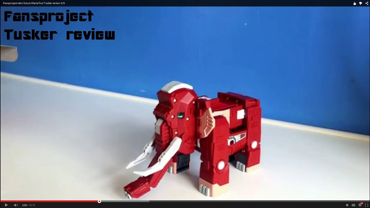 Fansproject retro future Glacial bot Tusker review 3/6