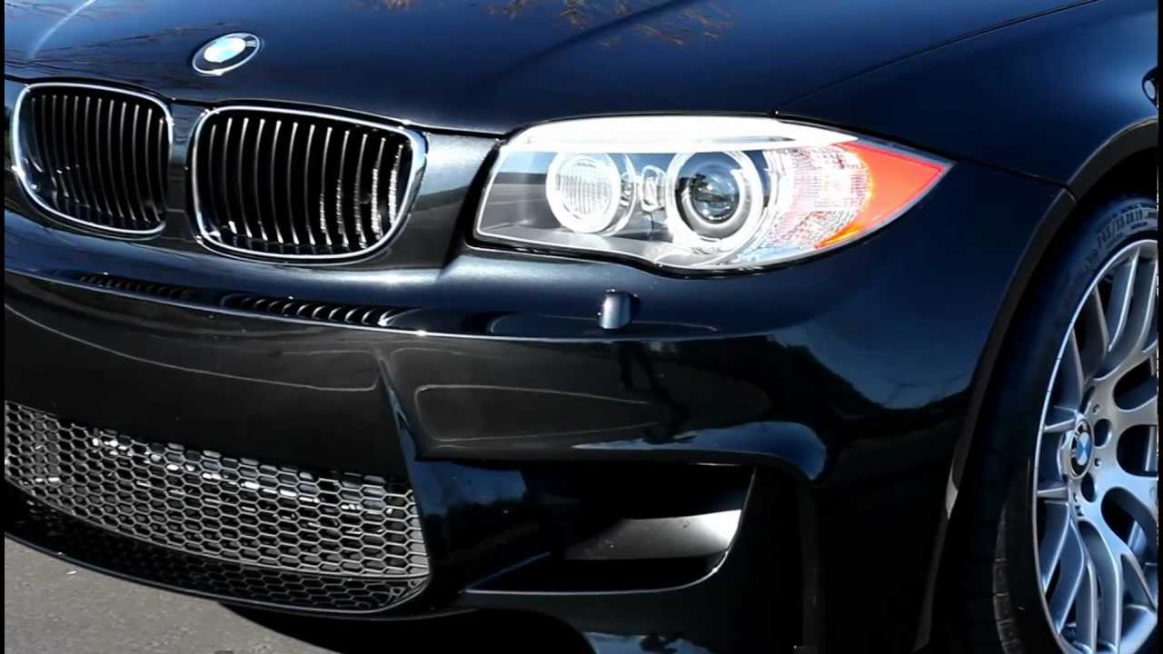 BMW 1M Lux Angel Eyes with sun directly in front