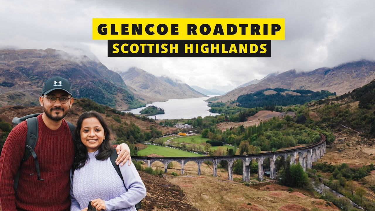 🏴󠁧󠁢󠁳󠁣󠁴󠁿 SCOTTISH HIGHLANDS ROADTRIP - Glencoe - Harry Potter Bridge - Bengali Vlog - 4K