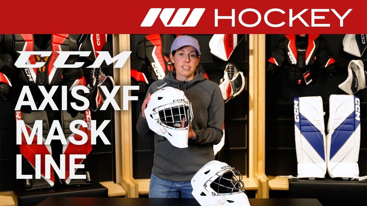 CCM Axis XF & F9 Goalie Mask Insight