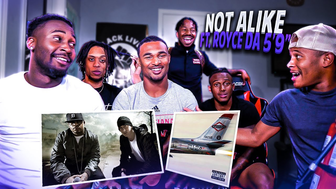 Впервые слышу Эминема «Not Alike» (при участии Royce Da 5'9