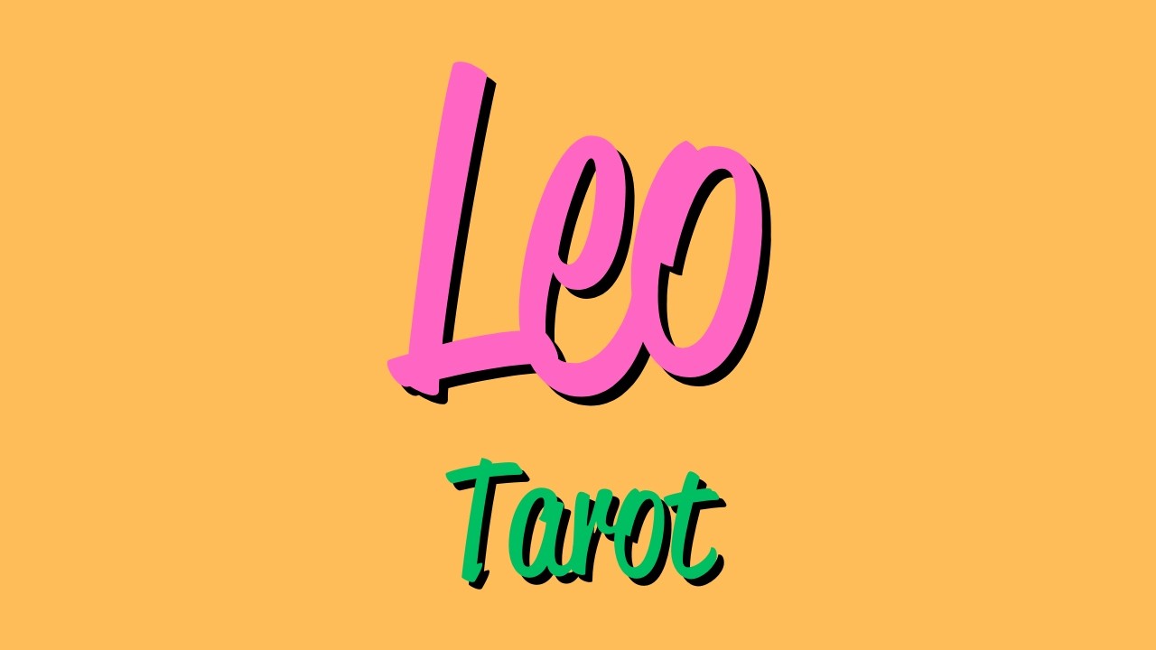 Leo, BENDICIÓN DE DIOS!!! NO TE SACA DE SU MENTE Y NO TE DAS CUENTA DIAS DECISIVOS