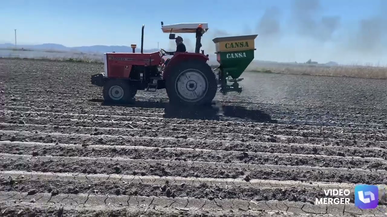 Masseyferguson 3085 Gübre Atarkene 10 Mart 2026 Mısıra Hazırlık