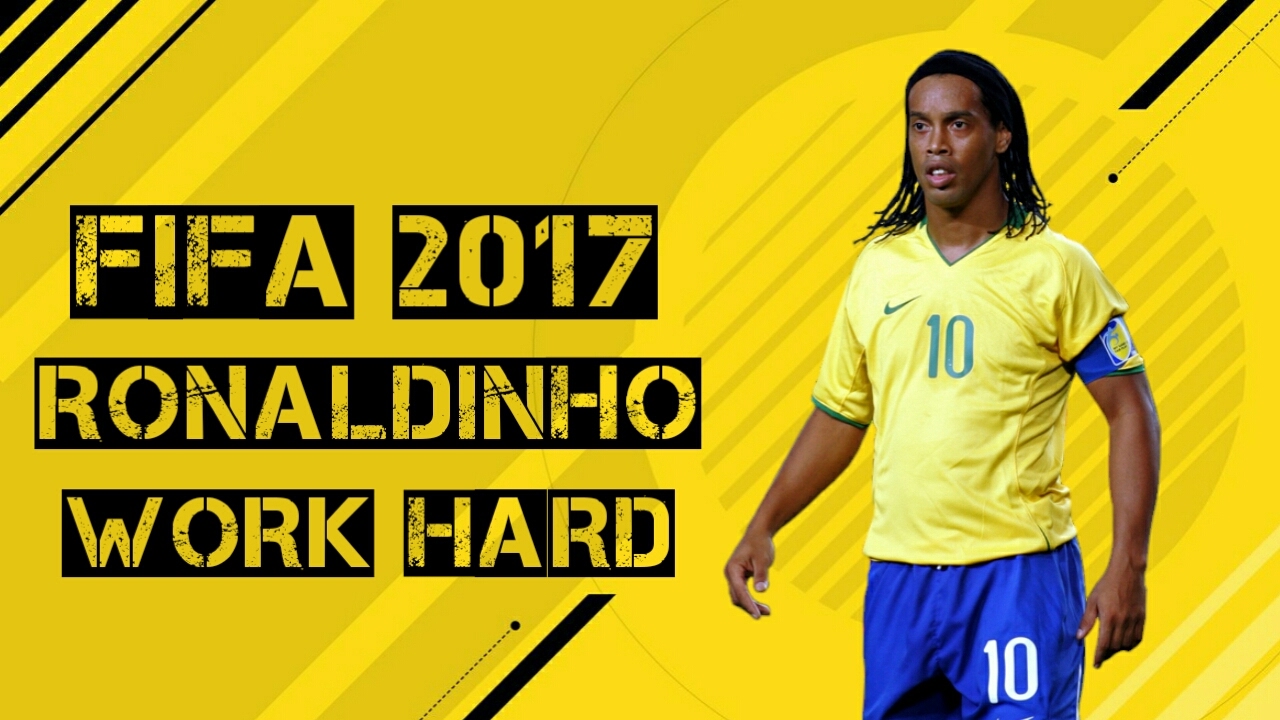 Criando Face do Ronaldinho no Fifa 2017 (PS4)
