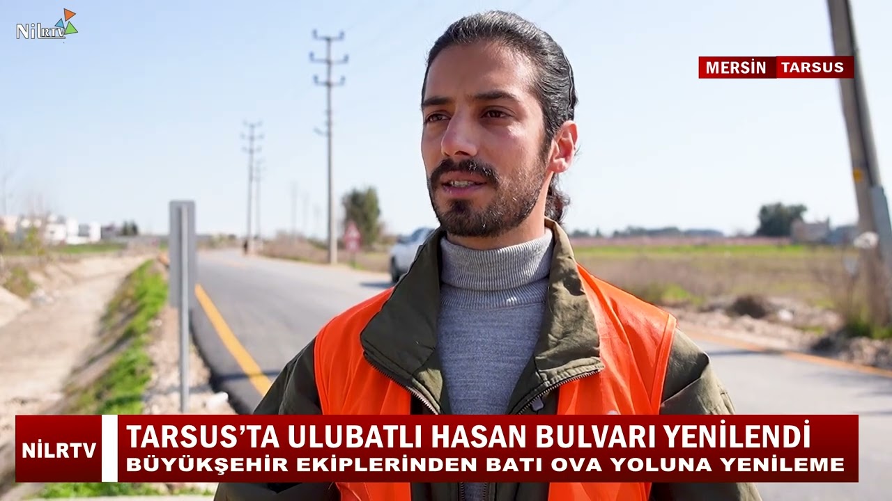 Büyükşehir'in Dokunuşuyla Tarsus Ulubatlı Hasan Bulvarı Yepyeni Görünüme Kavuştu