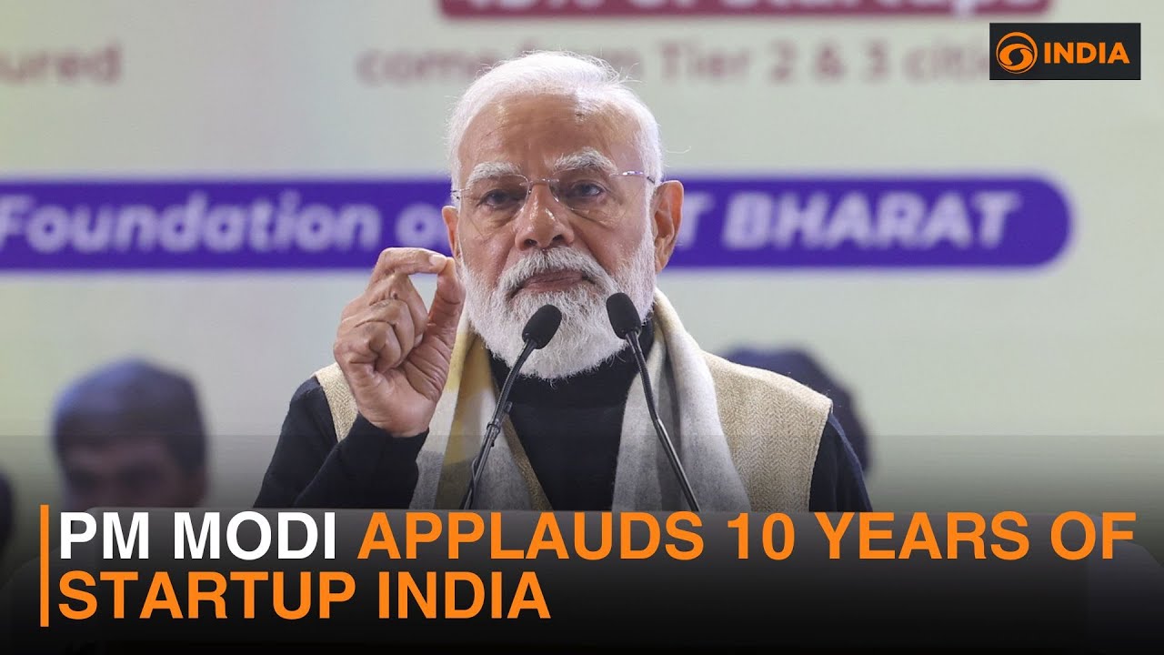 PM Modi Applauds 10 Years of Startup India