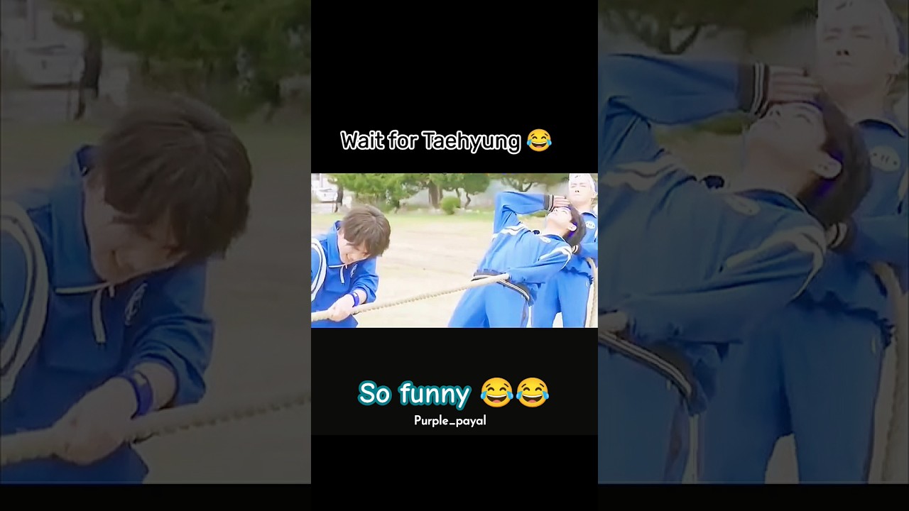 Wait for Taehyung 😂 so funny moments 😂😂 #shorts #taehyung #funny #btsshorts #ytshorts #trending #new