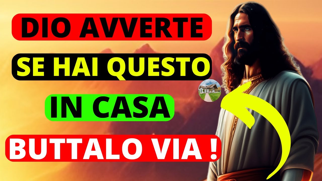 ⚠️DIO TI AVVERTE ! SEI IN PERICOLO !ASCOLTALO SUBITO ! MESSAGGIO DI DIO🙏
