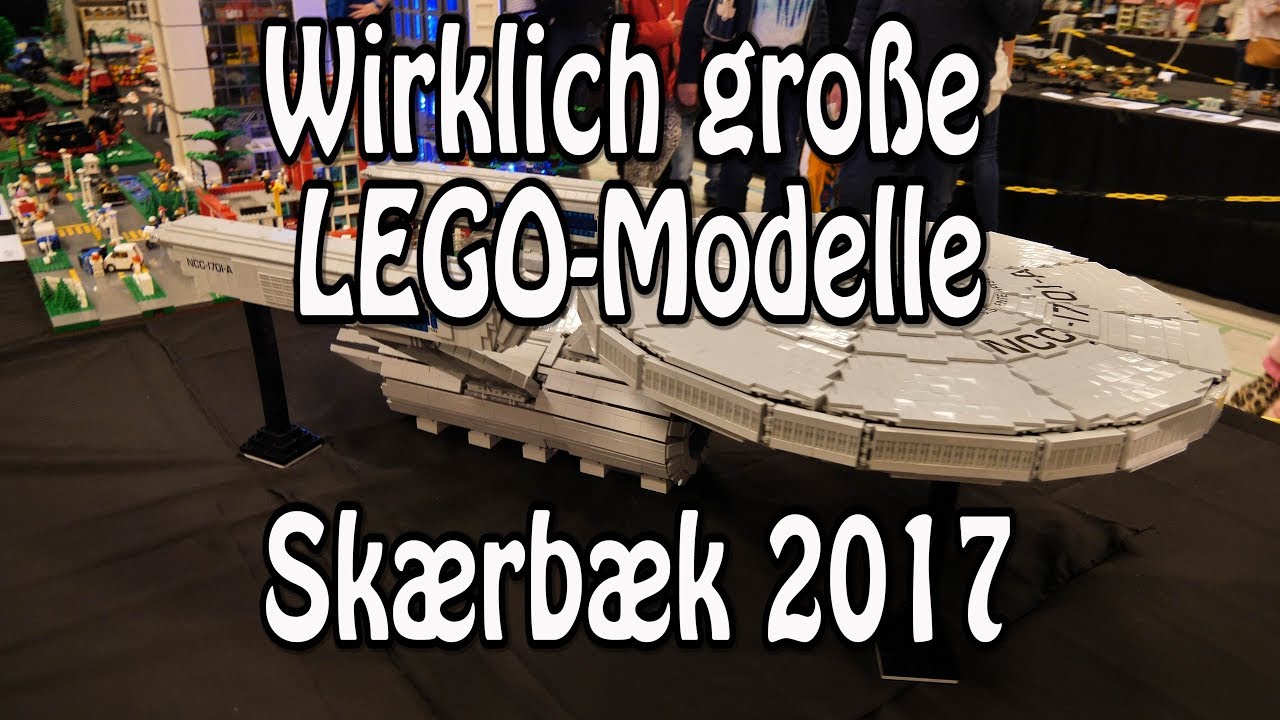 Wirklich große LEGO Modelle (u.a. das größte LEGO-Riesenrad der Welt aus Skaerbaek 2017)
