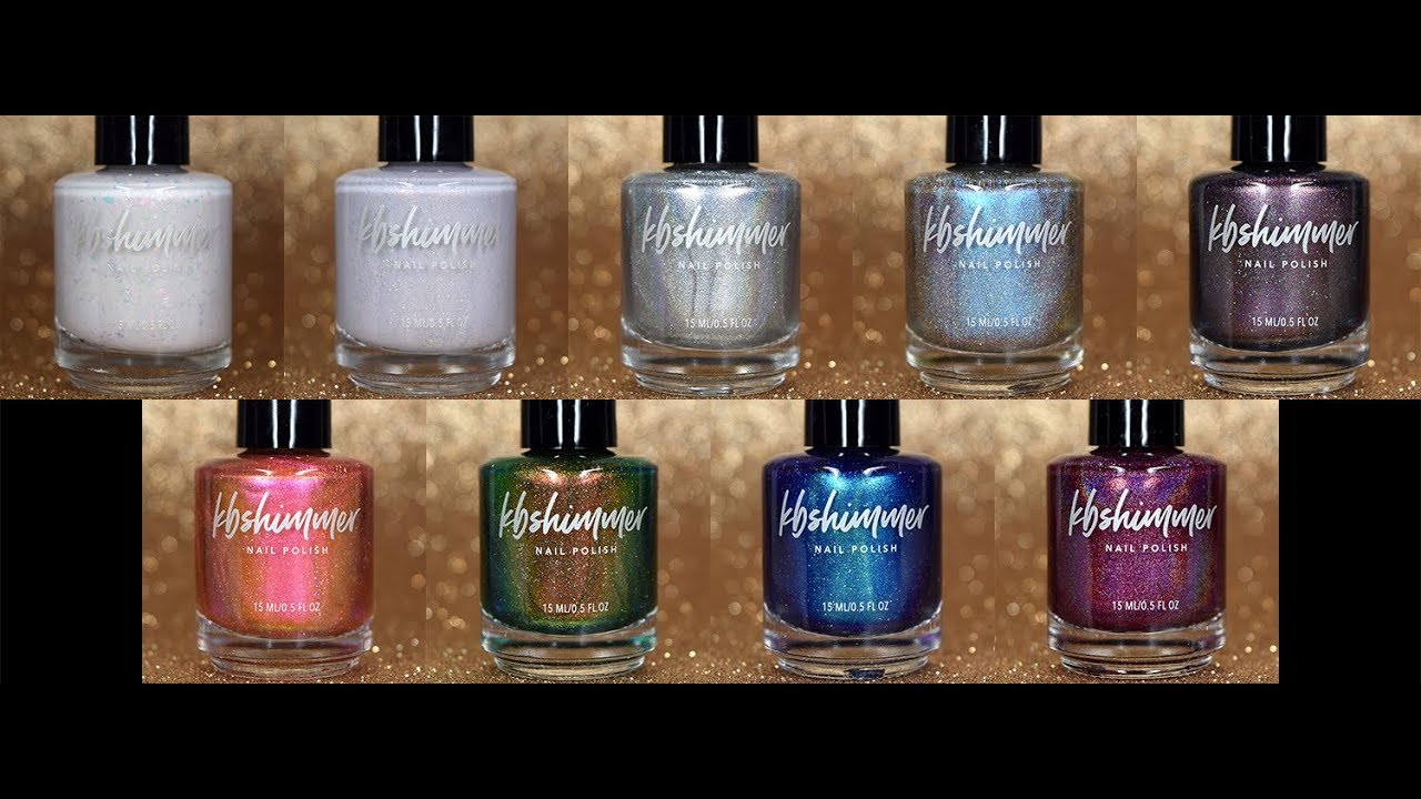 KBShimmer | License To Chill | Live Swatches