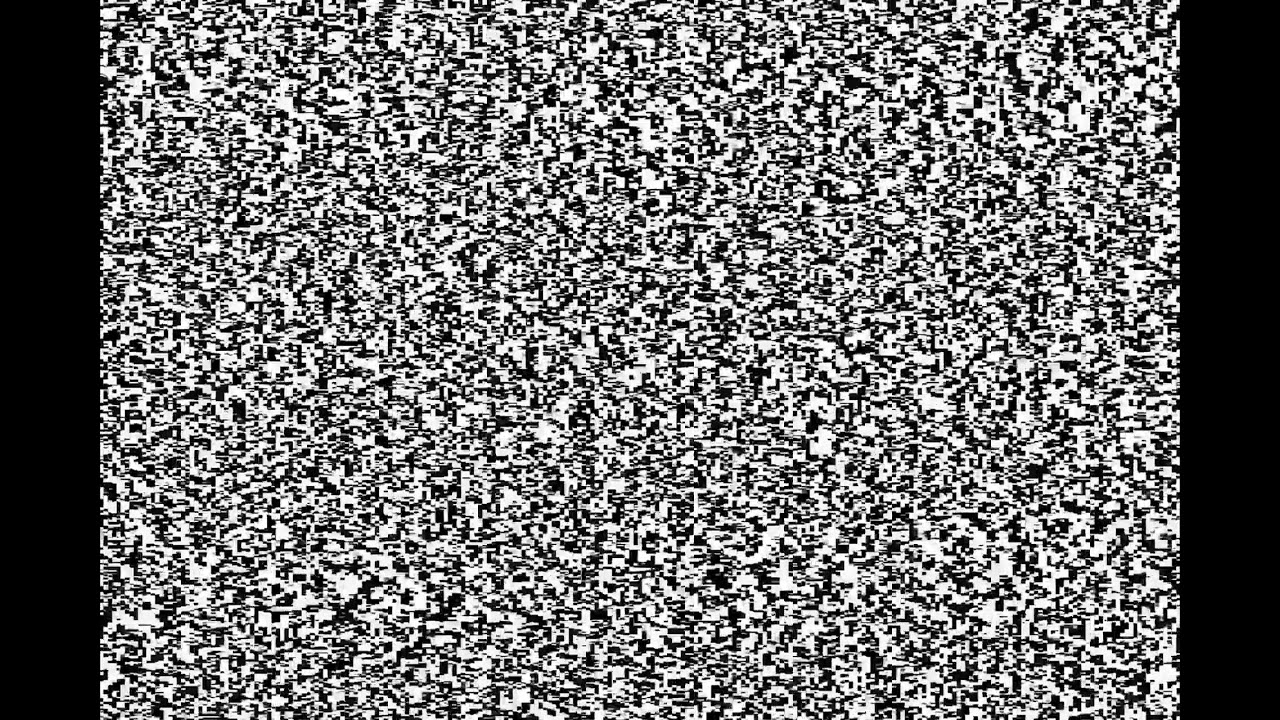 10 hour TV Static Background White Noise