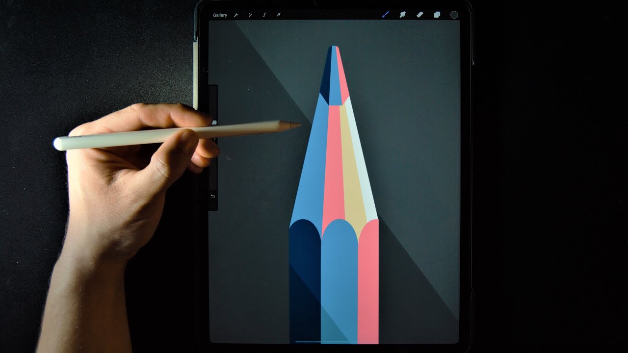 Designing My Logo in Procreate - iPad Pro Logo Design