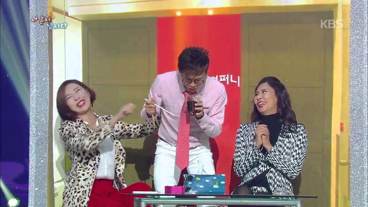 [HIT]개그콘서트-박성광, 허안나-성현주 신경전에 &lsquo;닭발+커피&rsquo; 원샷!&hellip;&lsquo;진땀&rsquo;.20141102