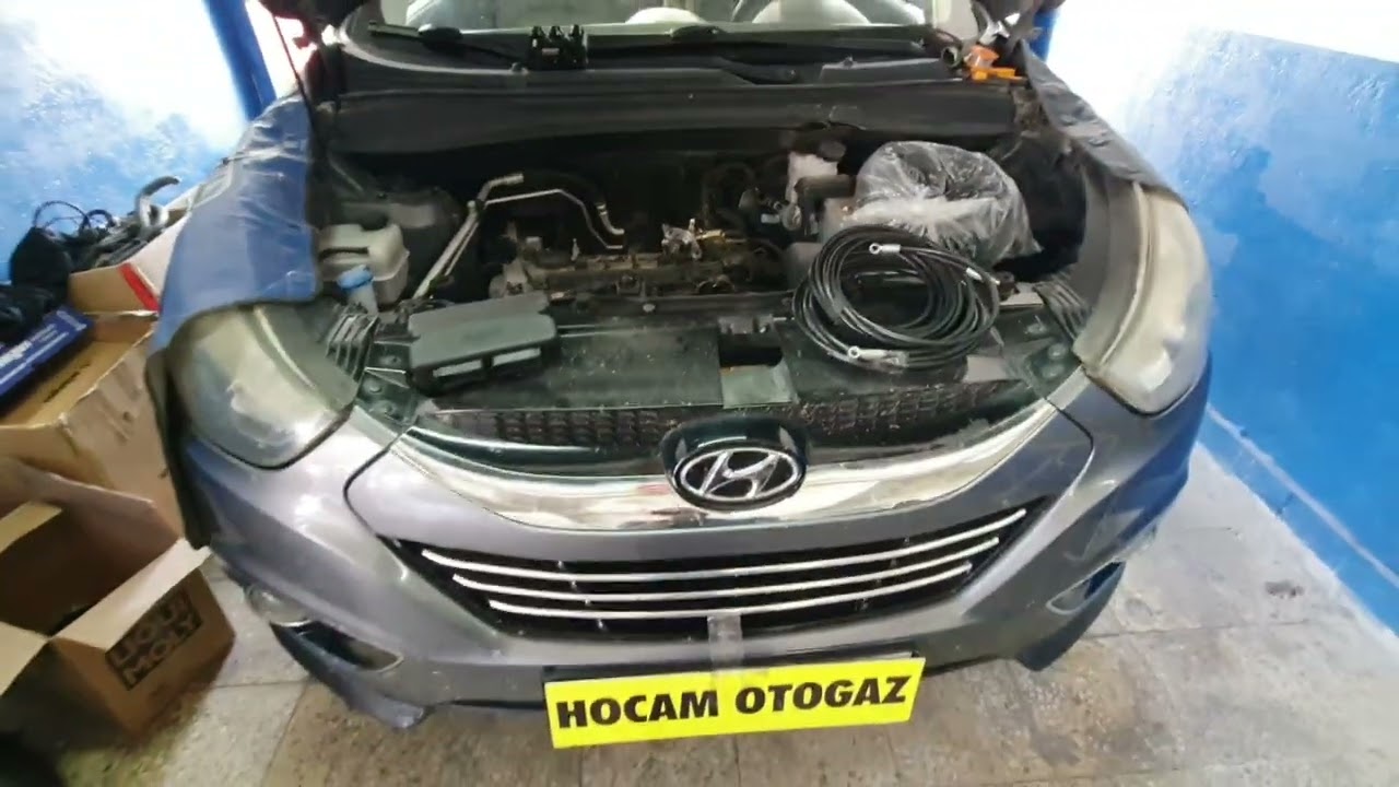 Hyundai Tucson iX35 GDI - TGDI Direkt enjeksiyonlu motora Marjet sıvı Lpg sistemi %60 tasarruf.