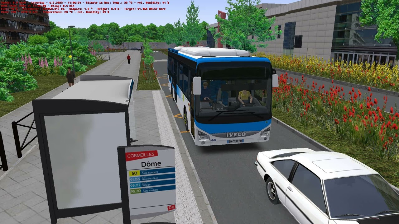 Iveco Crossway 12 LE CNG 91 06A Massy Gare
