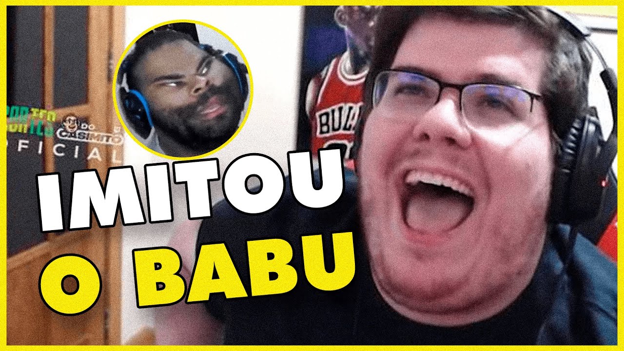 CASIMIRO REAGINDO AO VINICIN (PASSOU MAL DE RIR!!)