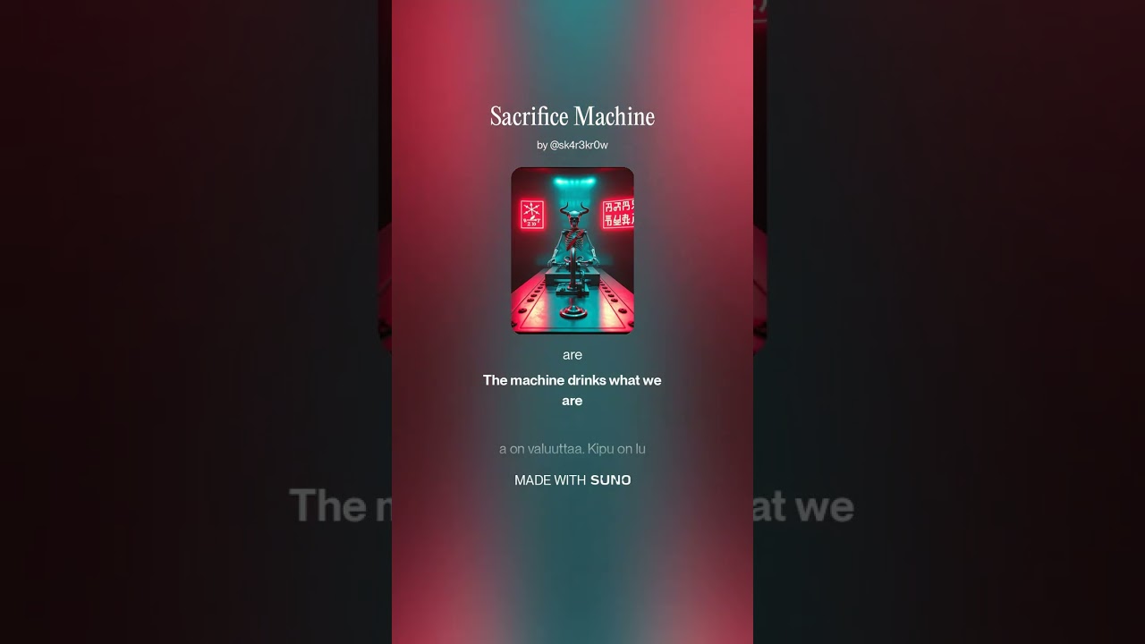 Sacrifice Machine