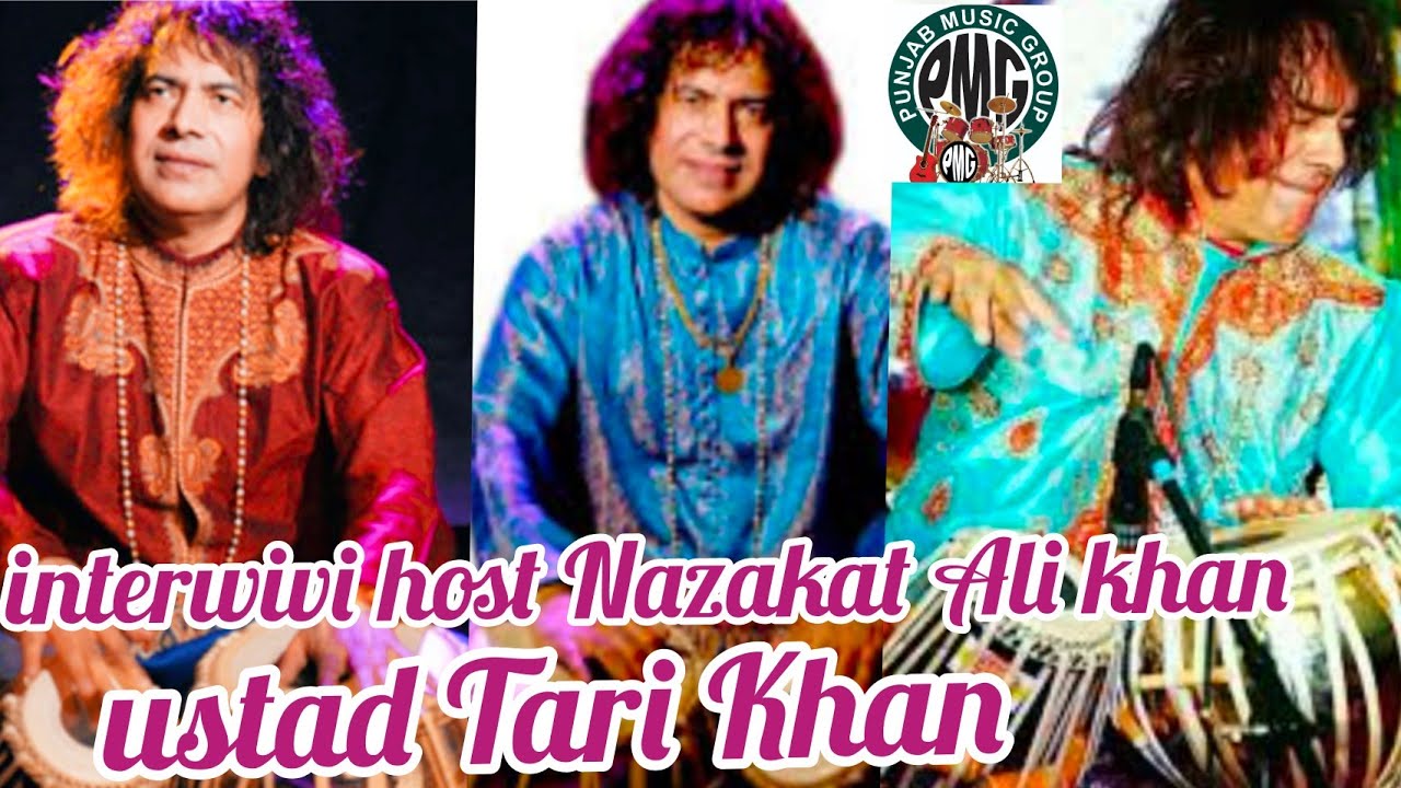 Ustad Tari Khan In Lahore Interview Host Nazakat Ali  PMG DOHA OFFICIAL