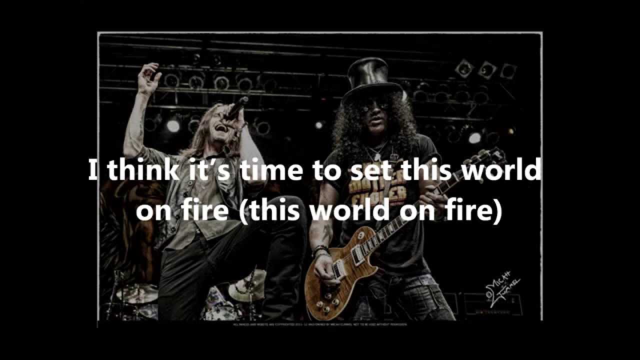 Slash - World On Fire Lyrics
