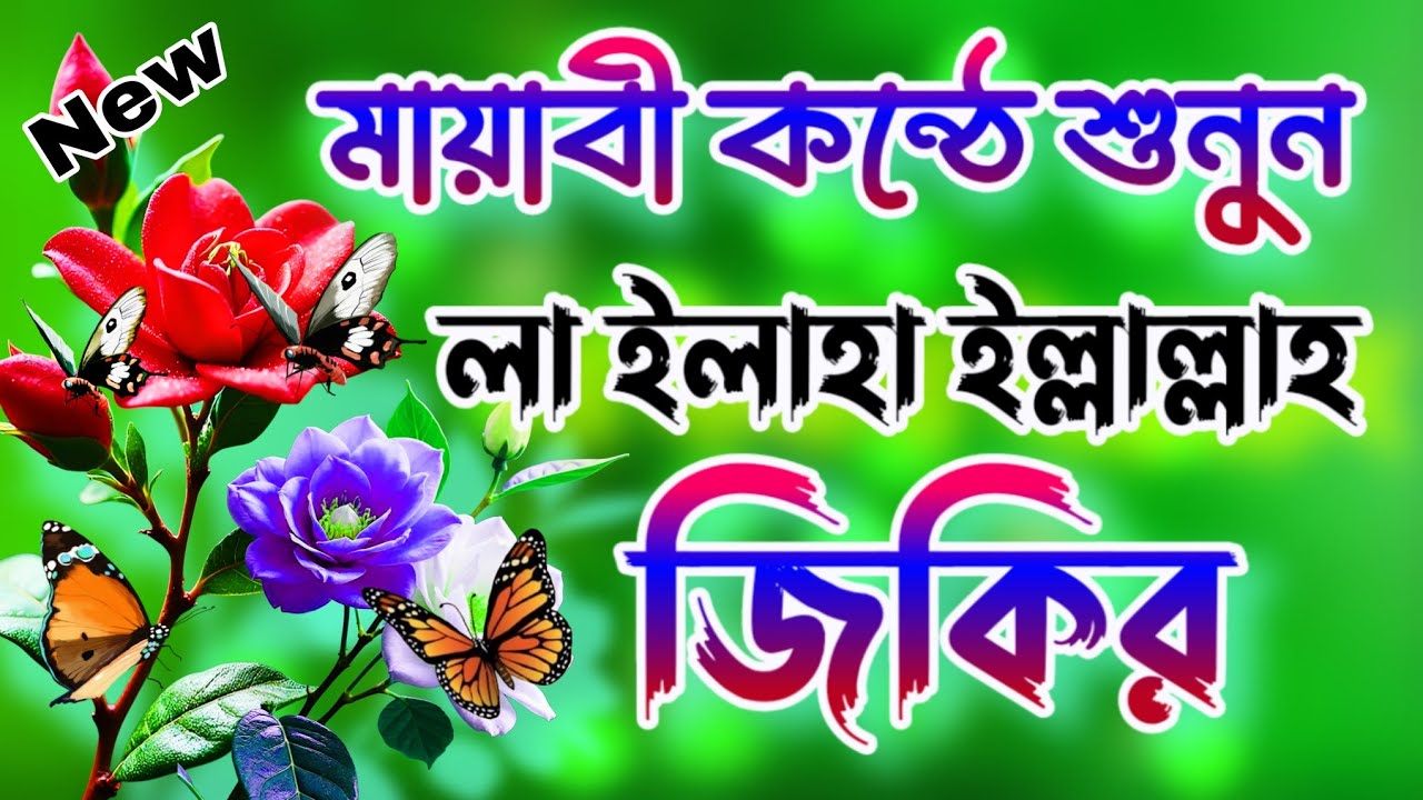 গভীর রাতে লা ইলাহা ইল্লাল্লাহ জিকির শুনুন ২০২৬। la ilaha illallah jikir। আল্লাহর জিকির শুনতে চাই
