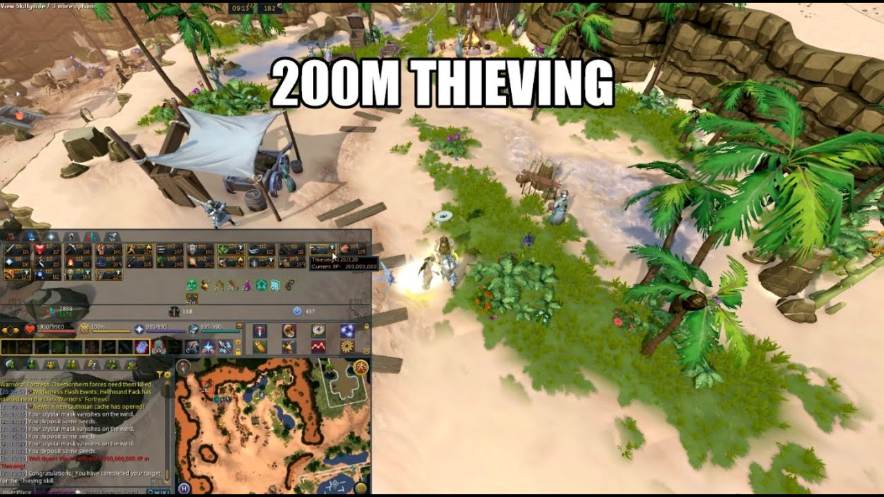 200m Thieving | Runescape 3