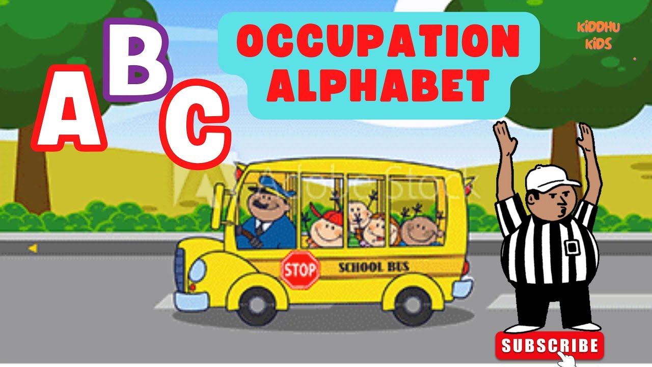 Alphabet Occupations | Job & Occupation Song | Alphabet Songs for Kids
