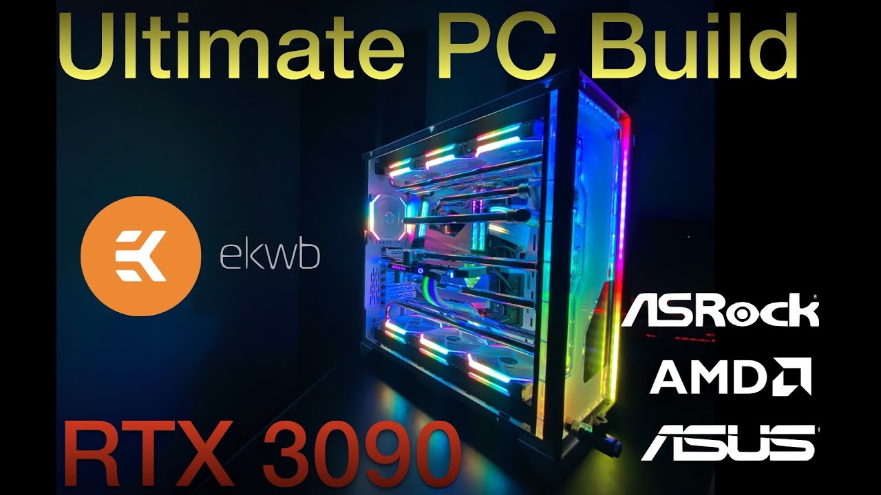 Ultimate PC - Lian Li 011D XL ROG Edition - X 570 Aqua Limited Edition - RTX 3090 TUF Edition EKWB
