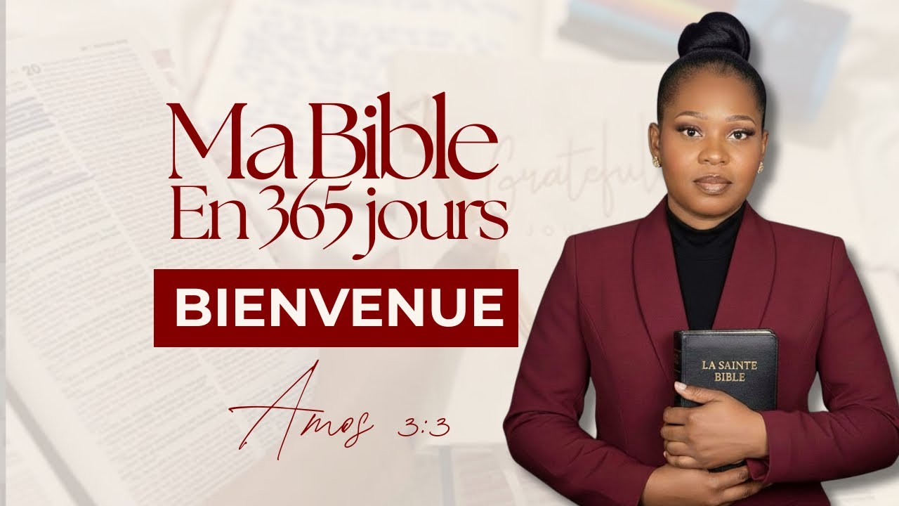 Ma Bible en 365 Jours, écoute ceci avant de commencer ta médiation 