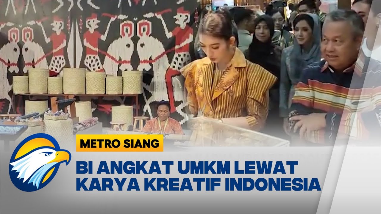 Bank Indonesia Gelar Karya Kreatif Indonesia 2025 - [Metro Siang]