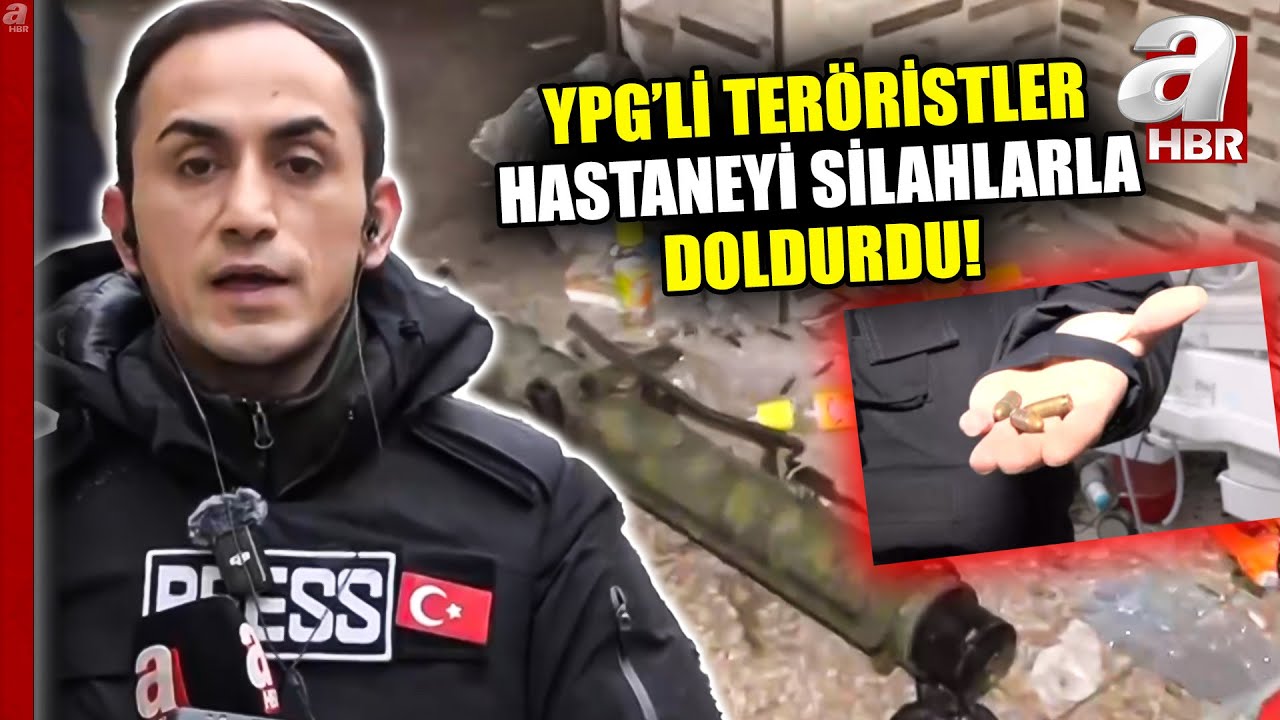 Halep'ten Özel Görüntüler! İşte Terör İnine Çevrilen Şeyh Maksud'daki Hastane! | A Haber