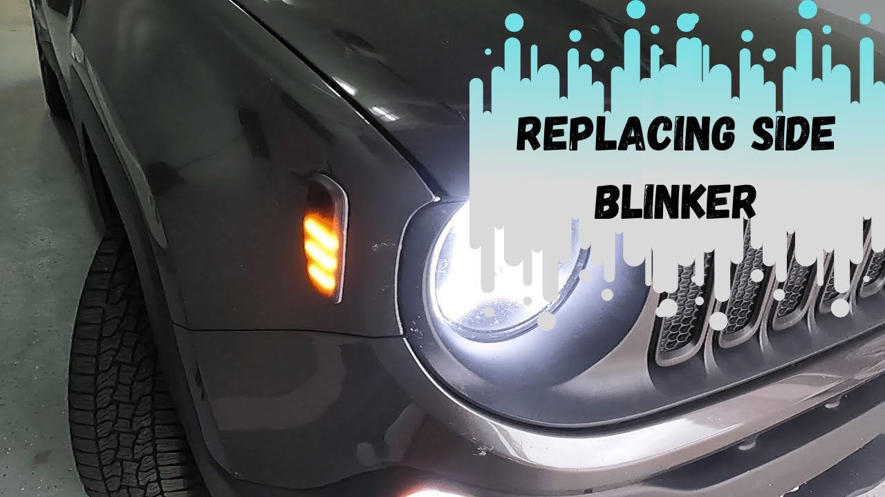 Jeep Renegade Side Blinker Replacement