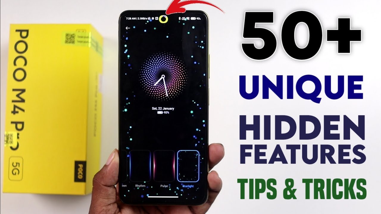 POCO M4 PRO 5G Tips & Tricks | POCO M4 PRO 5G Top 50+ Hidden Features