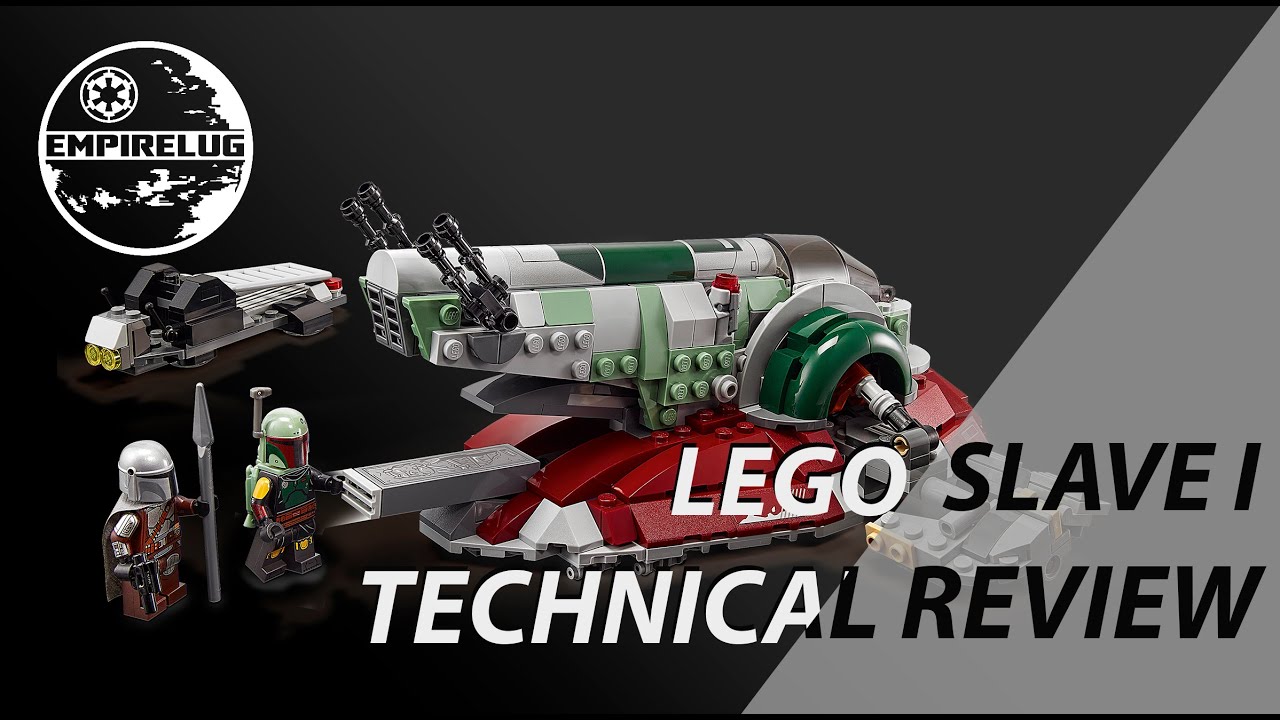 LEGO Star Wars Boba Fett's Starship Review! (75312)