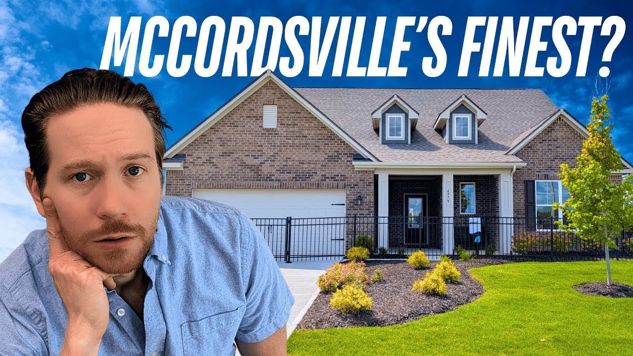 Tour this SPECTACULAR New Construction Home in McCordsville Indiana