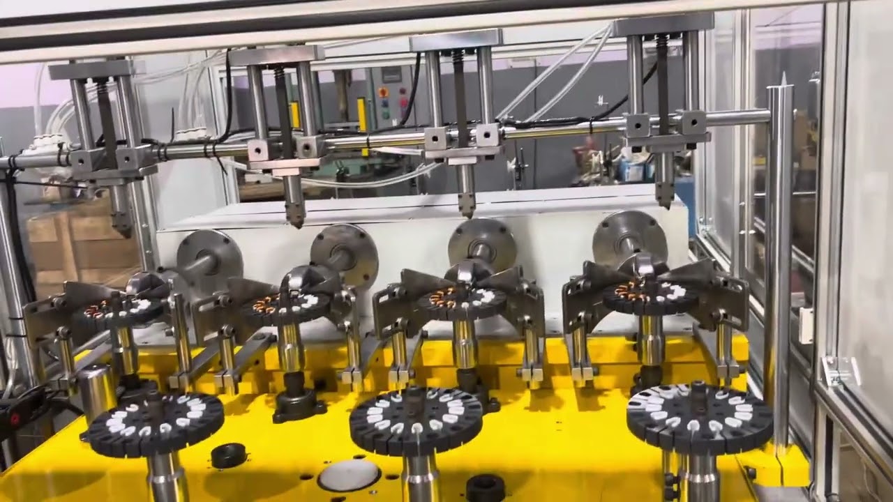 8+8 ak sat  cnc fan winding machine 💯🎯😱#subscribe #my #youtube #channel #vlog #viral #trending #new 
