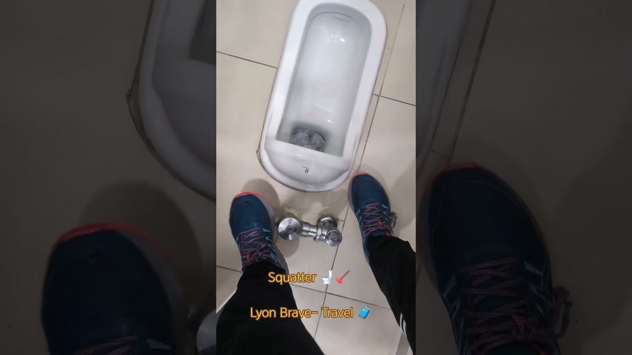 Embracing the Squat: toilet 🚽 🪠 💩 Obsession with Squat Toilets in Asia #shortsfeed  #shorts 😂 #poop