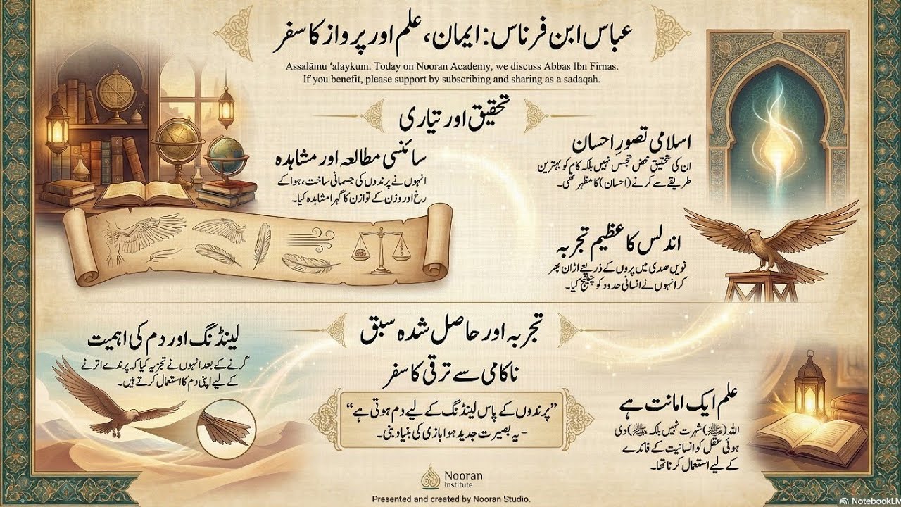 وہ مسلمان جس نے اُڑنے کی کوشش کی