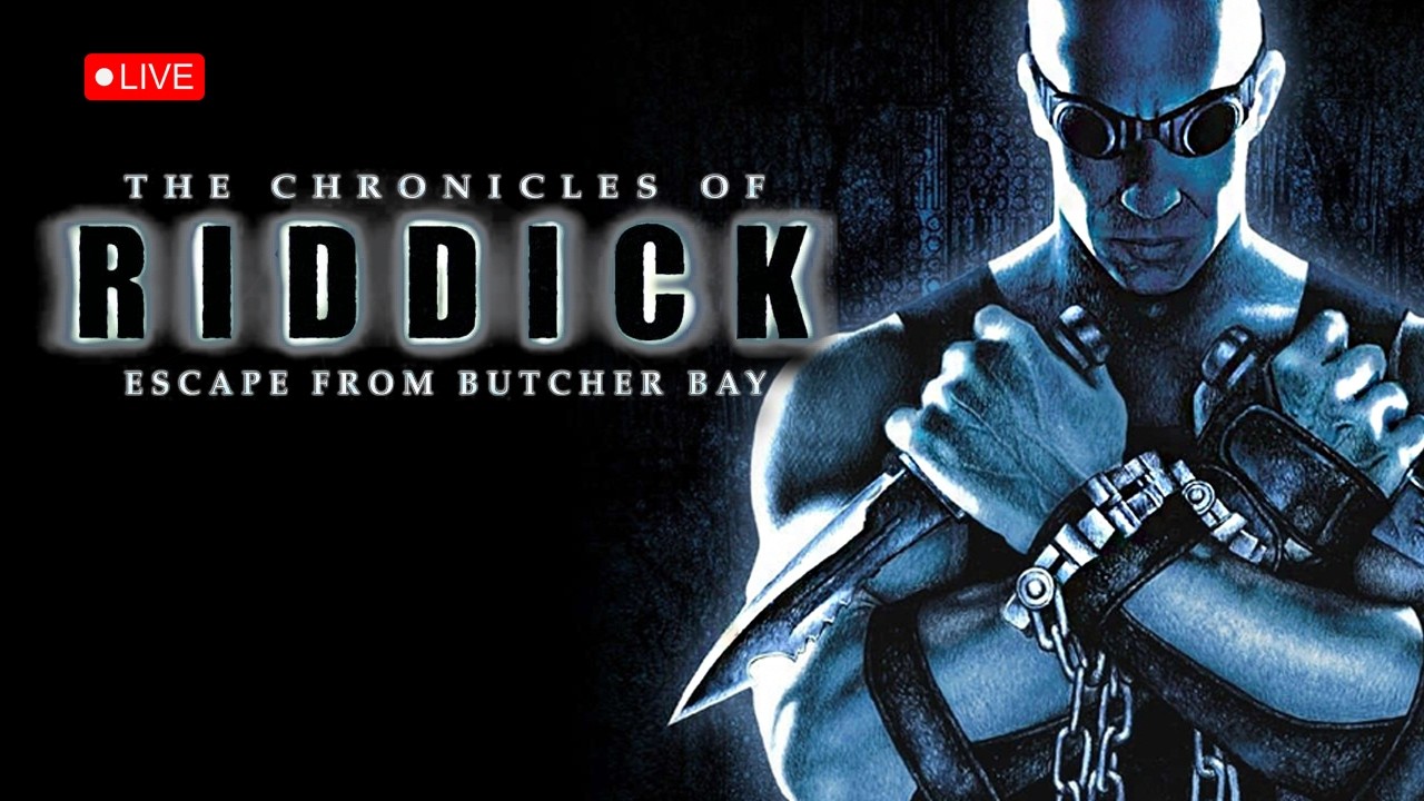 Exploring Riddick: Escape from Butcher Bay (2004) LIVE: A Legendary Xbox Classic