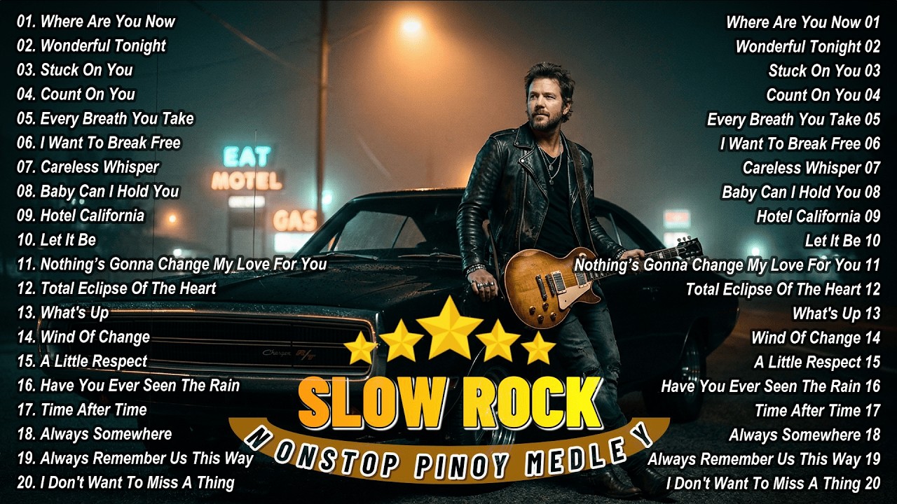 Scorpions, Aerosmith, Led Zeppelin, The Eagles, Bon Jovi ❤️ Greatest Slow Rock Ballads 70s 80s 90s