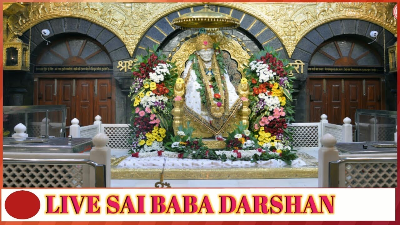 sai baba live darshan today -  22 February 2026 #saibabalivedarshan